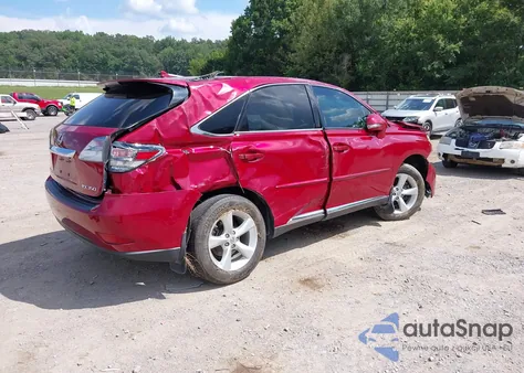 2011 Lexus Rx 350 from USA, damaged, VIN 2T2BK1BA5BC113414